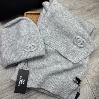 Cheap Chanel Hat and Scarf Set #1407487 Replica Wholesale [$52.00 USD] [ITEM#1407487] on Replica Chanel Hat and Scarf and Glove Set