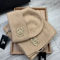 Cheap Chanel Hat and Scarf Set #1407488 Replica Wholesale [$52.00 USD] [ITEM#1407488] on Replica Chanel Hat and Scarf and Glove Set