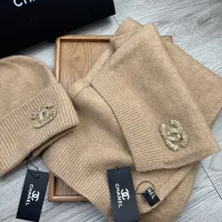 Cheap Chanel Hat and Scarf Set #1407488 Replica Wholesale [$52.00 USD] [ITEM#1407488] on Replica Chanel Hat and Scarf and Glove Set