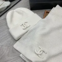 Cheap Chanel Hat and Scarf Set #1407490 Replica Wholesale [$52.00 USD] [ITEM#1407490] on Replica Chanel Hat and Scarf and Glove Set