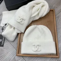 Cheap Chanel Hat and Scarf Set #1407490 Replica Wholesale [$52.00 USD] [ITEM#1407490] on Replica Chanel Hat and Scarf and Glove Set