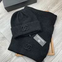 Cheap Chanel Hat and Scarf Set #1407493 Replica Wholesale [$52.00 USD] [ITEM#1407493] on Replica Chanel Hat and Scarf and Glove Set