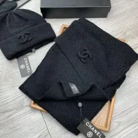 Cheap Chanel Hat and Scarf Set #1407493 Replica Wholesale [$52.00 USD] [ITEM#1407493] on Replica Chanel Hat and Scarf and Glove Set