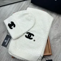 Cheap Chanel Hat and Scarf Set #1407494 Replica Wholesale [$52.00 USD] [ITEM#1407494] on Replica Chanel Hat and Scarf and Glove Set