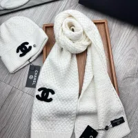 Cheap Chanel Hat and Scarf Set #1407494 Replica Wholesale [$52.00 USD] [ITEM#1407494] on Replica Chanel Hat and Scarf and Glove Set