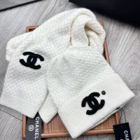 Cheap Chanel Hat and Scarf Set #1407494 Replica Wholesale [$52.00 USD] [ITEM#1407494] on Replica Chanel Hat and Scarf and Glove Set