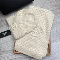 Cheap Chanel Hat and Scarf Set #1407495 Replica Wholesale [$52.00 USD] [ITEM#1407495] on Replica Chanel Hat and Scarf and Glove Set
