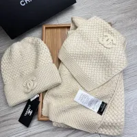 Cheap Chanel Hat and Scarf Set #1407495 Replica Wholesale [$52.00 USD] [ITEM#1407495] on Replica Chanel Hat and Scarf and Glove Set