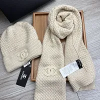 Cheap Chanel Hat and Scarf Set #1407495 Replica Wholesale [$52.00 USD] [ITEM#1407495] on Replica Chanel Hat and Scarf and Glove Set