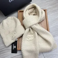Cheap Chanel Hat and Scarf Set #1407495 Replica Wholesale [$52.00 USD] [ITEM#1407495] on Replica Chanel Hat and Scarf and Glove Set