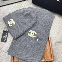 Cheap Chanel Hat and Scarf Set #1407497 Replica Wholesale [$52.00 USD] [ITEM#1407497] on Replica Chanel Hat and Scarf and Glove Set