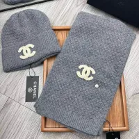 Cheap Chanel Hat and Scarf Set #1407497 Replica Wholesale [$52.00 USD] [ITEM#1407497] on Replica Chanel Hat and Scarf and Glove Set