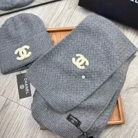 Cheap Chanel Hat and Scarf Set #1407497 Replica Wholesale [$52.00 USD] [ITEM#1407497] on Replica Chanel Hat and Scarf and Glove Set