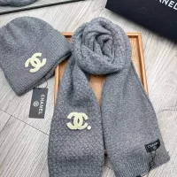 Cheap Chanel Hat and Scarf Set #1407497 Replica Wholesale [$52.00 USD] [ITEM#1407497] on Replica Chanel Hat and Scarf and Glove Set