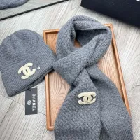 Cheap Chanel Hat and Scarf Set #1407497 Replica Wholesale [$52.00 USD] [ITEM#1407497] on Replica Chanel Hat and Scarf and Glove Set