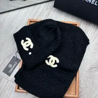 Cheap Chanel Hat and Scarf Set #1407498 Replica Wholesale [$52.00 USD] [ITEM#1407498] on Replica Chanel Hat and Scarf and Glove Set