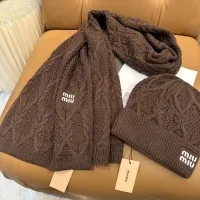 Cheap MIU MIU Hat and Scarf Set #1407500 Replica Wholesale [$64.00 USD] [ITEM#1407500] on Replica MIU MIU Hat and Scarf and Glove Set