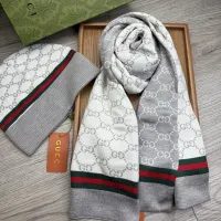 Cheap Gucci Hat and Scarf Set #1407503 Replica Wholesale [$52.00 USD] [ITEM#1407503] on Replica Gucci Hat and Scarf and Glove Set