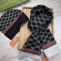 Cheap Gucci Hat and Scarf Set #1407504 Replica Wholesale [$52.00 USD] [ITEM#1407504] on Replica Gucci Hat and Scarf and Glove Set
