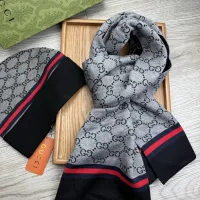 Cheap Gucci Hat and Scarf Set #1407505 Replica Wholesale [$52.00 USD] [ITEM#1407505] on Replica Gucci Hat and Scarf and Glove Set