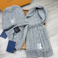 Cheap Louis Vuitton LV Hat and Scarf Set #1407582 Replica Wholesale [$52.00 USD] [ITEM#1407582] on Replica Louis Vuitton LV Hat and Scarf and Glove Set