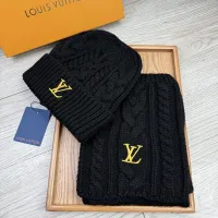Cheap Louis Vuitton LV Hat and Scarf Set #1407584 Replica Wholesale [$52.00 USD] [ITEM#1407584] on Replica Louis Vuitton LV Hat and Scarf and Glove Set