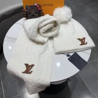 Cheap Louis Vuitton LV Hat and Scarf Set #1407585 Replica Wholesale [$68.00 USD] [ITEM#1407585] on Replica Louis Vuitton LV Hat and Scarf and Glove Set