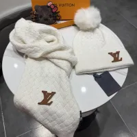Cheap Louis Vuitton LV Hat and Scarf Set #1407585 Replica Wholesale [$68.00 USD] [ITEM#1407585] on Replica Louis Vuitton LV Hat and Scarf and Glove Set