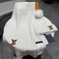 Cheap Louis Vuitton LV Hat and Scarf Set #1407585 Replica Wholesale [$68.00 USD] [ITEM#1407585] on Replica Louis Vuitton LV Hat and Scarf and Glove Set