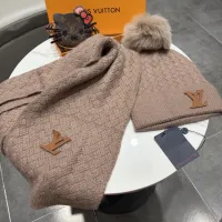 Cheap Louis Vuitton LV Hat and Scarf Set #1407586 Replica Wholesale [$68.00 USD] [ITEM#1407586] on Replica Louis Vuitton LV Hat and Scarf and Glove Set