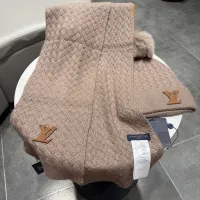 Cheap Louis Vuitton LV Hat and Scarf Set #1407586 Replica Wholesale [$68.00 USD] [ITEM#1407586] on Replica Louis Vuitton LV Hat and Scarf and Glove Set