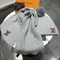 Cheap Louis Vuitton LV Hat and Scarf Set #1407587 Replica Wholesale [$68.00 USD] [ITEM#1407587] on Replica Louis Vuitton LV Hat and Scarf and Glove Set