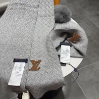 Cheap Louis Vuitton LV Hat and Scarf Set #1407587 Replica Wholesale [$68.00 USD] [ITEM#1407587] on Replica Louis Vuitton LV Hat and Scarf and Glove Set