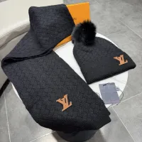 Cheap Louis Vuitton LV Hat and Scarf Set #1407588 Replica Wholesale [$68.00 USD] [ITEM#1407588] on Replica Louis Vuitton LV Hat and Scarf and Glove Set