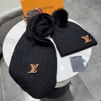 Cheap Louis Vuitton LV Hat and Scarf Set #1407588 Replica Wholesale [$68.00 USD] [ITEM#1407588] on Replica Louis Vuitton LV Hat and Scarf and Glove Set