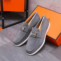 Cheap Hermes Leather Shoes For Men #1407760 Replica Wholesale [$102.00 USD] [ITEM#1407760] on Replica Hermes Leather Shoes