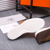 Cheap Hermes Leather Shoes For Men #1407763 Replica Wholesale [$102.00 USD] [ITEM#1407763] on Replica Hermes Leather Shoes