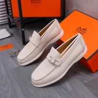 Cheap Hermes Leather Shoes For Men #1407767 Replica Wholesale [$102.00 USD] [ITEM#1407767] on Replica Hermes Leather Shoes
