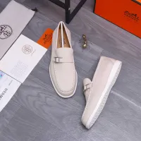 Cheap Hermes Leather Shoes For Men #1407767 Replica Wholesale [$102.00 USD] [ITEM#1407767] on Replica Hermes Leather Shoes