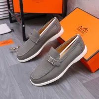Cheap Hermes Leather Shoes For Men #1407769 Replica Wholesale [$102.00 USD] [ITEM#1407769] on Replica Hermes Leather Shoes
