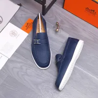 Cheap Hermes Leather Shoes For Men #1407770 Replica Wholesale [$102.00 USD] [ITEM#1407770] on Replica Hermes Leather Shoes