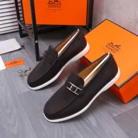 Cheap Hermes Leather Shoes For Men #1407771 Replica Wholesale [$102.00 USD] [ITEM#1407771] on Replica Hermes Leather Shoes