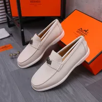 Cheap Hermes Leather Shoes For Men #1407778 Replica Wholesale [$102.00 USD] [ITEM#1407778] on Replica Hermes Leather Shoes