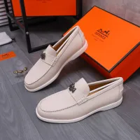 Cheap Hermes Leather Shoes For Men #1407778 Replica Wholesale [$102.00 USD] [ITEM#1407778] on Replica Hermes Leather Shoes