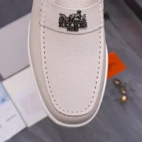 Cheap Hermes Leather Shoes For Men #1407778 Replica Wholesale [$102.00 USD] [ITEM#1407778] on Replica Hermes Leather Shoes