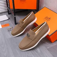 Cheap Hermes Leather Shoes For Men #1407781 Replica Wholesale [$102.00 USD] [ITEM#1407781] on Replica Hermes Leather Shoes
