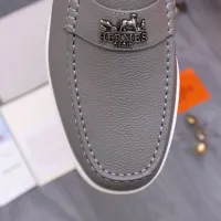Cheap Hermes Leather Shoes For Men #1407782 Replica Wholesale [$102.00 USD] [ITEM#1407782] on Replica Hermes Leather Shoes