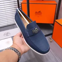 Cheap Hermes Leather Shoes For Men #1407785 Replica Wholesale [$102.00 USD] [ITEM#1407785] on Replica Hermes Leather Shoes
