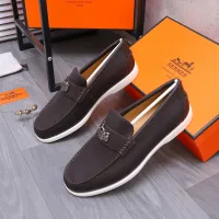 Cheap Hermes Leather Shoes For Men #1407786 Replica Wholesale [$102.00 USD] [ITEM#1407786] on Replica Hermes Leather Shoes
