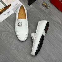 Cheap Salvatore Ferragamo Leather Shoes For Men #1407789 Replica Wholesale [$82.00 USD] [ITEM#1407789] on Replica Salvatore Ferragamo Leather Shoes